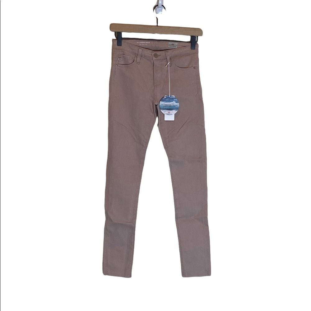 AG Adriano Goldschmied The Legging Raw Hem Ankle Skinny Jeans Size 24